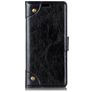 Mobigear Ranch Motorola One Power Hoesje Bookcase Portemonnee - Zwart