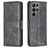 Mobigear Excellent Samsung Galaxy S23 Ultra Hoesje Bookcase Portemonnee - Zwart