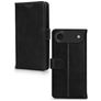 Mobilize Wallet iPhone Air Hoesje Echt Leer Bookcase Portemonnee - Zwart