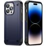 Mobigear Slim Armor iPhone 14 Pro Max Hoesje Hardcase Backcover Shockproof - Blauw