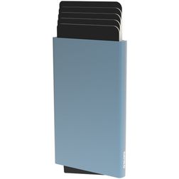 Valenta Cardprotector Plus Aluminium Pasjeshouder - 5 Pasjes - MagSafe Compatible - Blauw