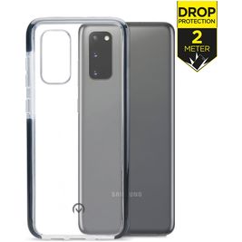 Mobilize Shatterproof Samsung Galaxy S20 Hoesje Hardcase Backcover Shockproof - Transparant / Zwart