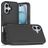 Mobigear Heavy Armor iPhone 16 Hoesje Hardcase Backcover Shockproof - Zwart