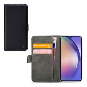 Mobilize Classic Gelly Wallet Samsung Galaxy A54 Hoesje Bookcase Portemonnee - Zwart