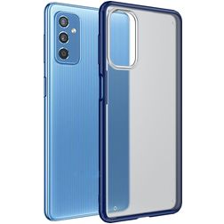 Mobigear Shockproof Samsung Galaxy M52 Hoesje Hardcase Backcover Shockproof - Donkerblauw