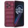 Mobigear Bumpy Realme 9 Pro Plus Hoesje Flexibel TPU Backcover - Bordeaux Rood