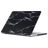 Mobigear Marble MacBook Air 15 Inch (2023-2026) Hoes Hardshell Laptopcover MacBook Case - Zwart - Model A2941 / A3114 / A3241 / A3448