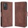 Mobigear Slide Wallet OPPO A94 5G Hoesje Bookcase Portemonnee - Bruin