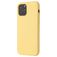 Mobigear Rubber Touch iPhone 12 Mini Siliconen Hoesje Backcover - Geel