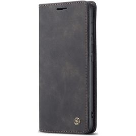Caseme 013 Samsung Galaxy A21s Hoesje Bookcase Portemonnee - Zwart