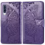 Mobigear Butterfly Samsung Galaxy A50 Hoesje Bookcase Portemonnee - Paars