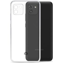 Mobilize Gelly Doorzichtig Samsung Galaxy A03 Hoesje Flexibel TPU Backcover - Transparant