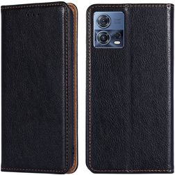 Mobigear Wallet Motorola Edge 30 Fusion Hoesje Bookcase Portemonnee - Zwart