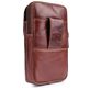 Mobigear Broekriemhoesje (max 17 cm x 10,5 cm) - Riemtasje - Holster - Bruin