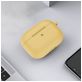 Mobigear Classic Apple AirPods 3 Hoesje Flexibel Siliconen - Geel