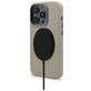 Decoded Embossed iPhone 14 Pro Max Hoesje Echt Leer Backcover - Clay Beige