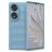 Mobigear Bumpy HONOR 70 Hoesje Flexibel TPU Backcover - Blauw