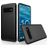 Mobigear Card Samsung Galaxy S10 Hoesje Hardcase Backcover Shockproof met Pasjeshouder - Zwart