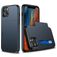 Mobigear Rugged Credit Card Case Dark Blue Apple iPhone 12 / 12 Pro