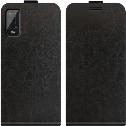 Mobigear Wiko Power U20 Hoesje Flipcase - Zwart