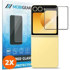 Mobigear Premium Samsung Galaxy Z Flip 7 FE Glazen Screenprotector - Case Friendly (2-Pack)