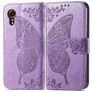 Mobigear Butterfly Samsung Galaxy Xcover 7 Hoesje Bookcase Portemonnee - Paars