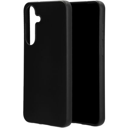 Mobiparts Classic Samsung Galaxy S25 Plus Hoesje Flexibel TPU Backcover - Zwart