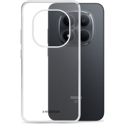 Mobilize Gelly Case Doorzichtig Xiaomi Redmi Note 17 Pro Hoesje Flexibel TPU Backcover - Transparant
