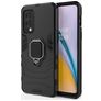 Mobigear Armor Ring OnePlus Nord 2 Hoesje Hardcase Backcover Shockproof met Ringhouder - Zwart