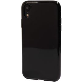 Mobiparts Classic iPhone XR Hoesje Flexibel TPU Backcover - Zwart