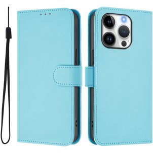 Mobigear Urban Wallet iPhone 16 Pro Hoesje Bookcase Portemonnee - Blauw