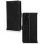Mobilize Wallet Samsung Galaxy A17 Hoesje Echt Leer Bookcase Portemonnee - Zwart