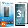 Mobigear Premium Nokia G21 Glazen Screenprotector - Case Friendly - Zwart (2-Pack)