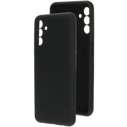 Mobiparts Samsung Galaxy A04s Siliconen Hoesje Backcover - Zwart