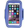 Mobigear Telefoonhouder Hardlopen iPhone 6 Plus Sport Hoesje Neopreen Sportarmband - Donkerblauw
