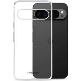 Mobilize Gelly Doorzichtig Google Pixel 9 Pro XL Hoesje Flexibel TPU Backcover - Transparant