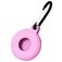 Mobigear Circle Key Apple AirTag Hoesje Flexibel TPU Sleutelhanger - Roze