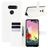 Mobigear Classic LG K50s Hoesje Bookcase Portemonnee - Wit