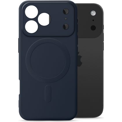 My Style Protective Flex iPhone 17 Pro Max MagSafe Hoesje Flexibel TPU Backcover - Midnight Blue