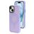 Mobiparts Hardcover iPhone 15 MagSafe Hoesje Hardcase Backcover - Satin Lila