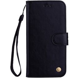 Mobigear Wallet Samsung Galaxy A20e Hoesje Bookcase Portemonnee - Zwart