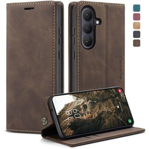 CaseMe 013 Samsung Galaxy S26 Hoesje Bookcase Portemonnee - Coffee