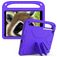 Mobigear AeroArmor iPad 8 (2020) Kinder Tablethoes met Handvat + Stylus Houder - Paars