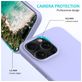 Mobigear Rubber Touch iPhone 16 Pro Max Siliconen Hoesje Backcover - Paars
