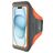 Mobiparts Comfort Fit Telefoonhouder Hardlopen iPhone 15 Sport Hoesje Neopreen Sportarmband - Neon Orange