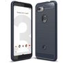 Mobigear Brushed Slim Google Pixel 3a Hoesje Flexibel TPU Backcover - Blauw