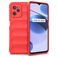 Mobigear Bumpy Realme C35 Hoesje Flexibel TPU Backcover - Rood