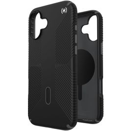 Speck Presidio2 Grip iPhone 16 Plus MagSafe Hoesje Hardcase Backcover Shockproof - Zwart