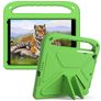Mobigear AeroArmor iPad 7 (2019) Kinder Tablethoes met Handvat + Stylus Houder - Groen
