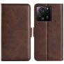Mobigear Slim Magnet Xiaomi 13T Hoesje Bookcase Portemonnee - Bruin